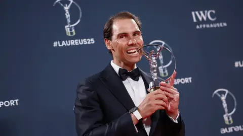 Rafa Nadal en los Premios Laureus 2025 Rafa Nadal en los Premios Laureus 2025