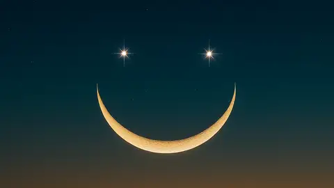 La luna sonriente La luna sonriente