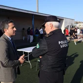 José Vera, concejal de Seguridad, visita las pruebas José Vera, concejal de Seguridad, visita las pruebas