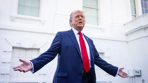 El presidente de Estados Unidos, Donald Trump El presidente de Estados Unidos, Donald Trump