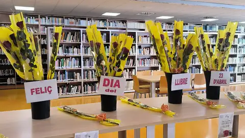 Peñíscola celebra el Día del Libro con la entrega de rosas rojas a quienes participen de las actividades en la Biblioteca Municipal durante la jornada Peñíscola celebra el Día del Libro con la entrega de rosas rojas a quienes participen de las actividades en la Biblioteca Municipal durante la jornada