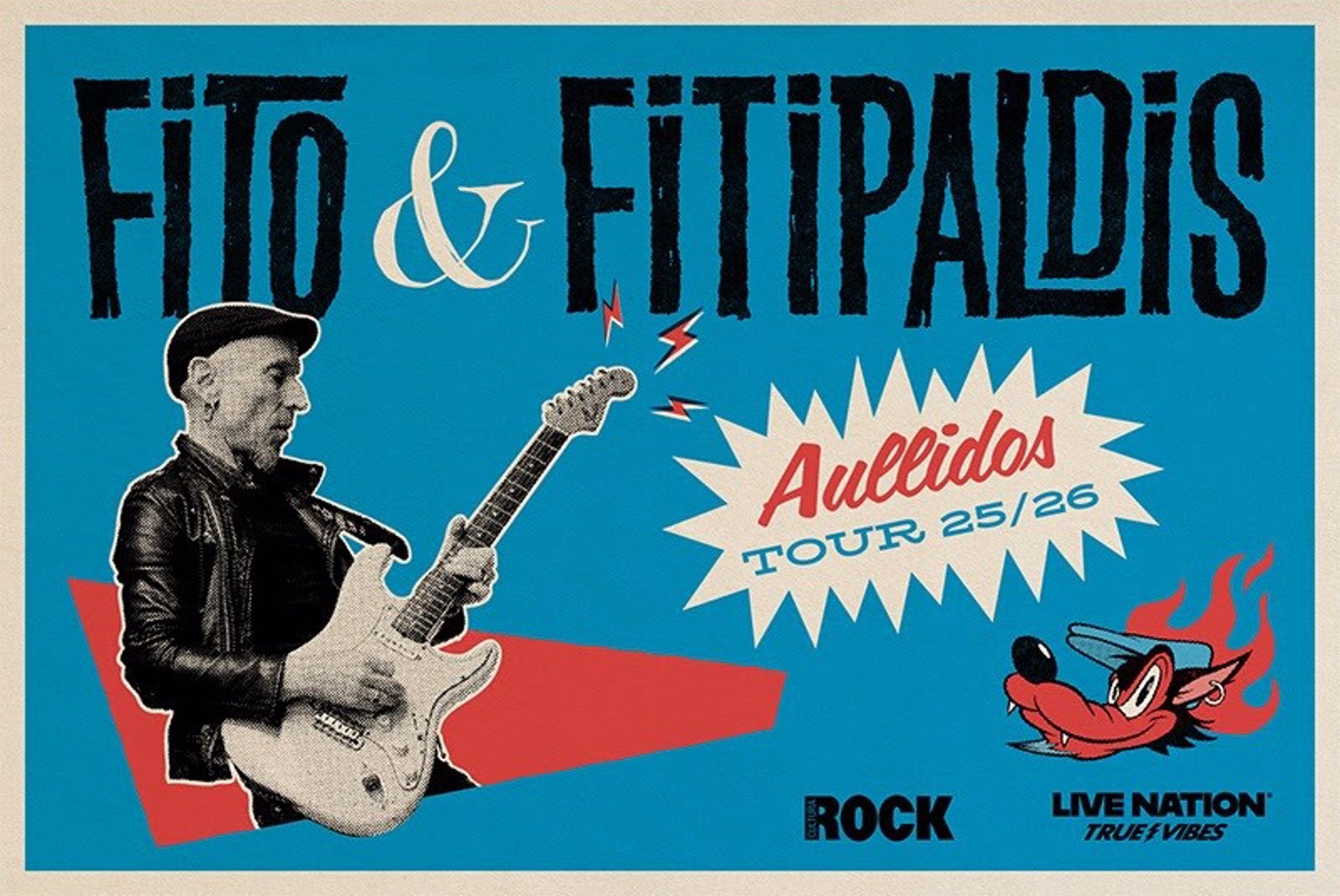 Fito & Fitipaldis regresan a los escenarios en 2026 con su gira 'Aullidos', que hará parada en Cáceres el 11 de abril Fito & Fitipaldis regresan a los escenarios en 2026 con su gira 'Aullidos', que hará parada en Cáceres el 11 de abril