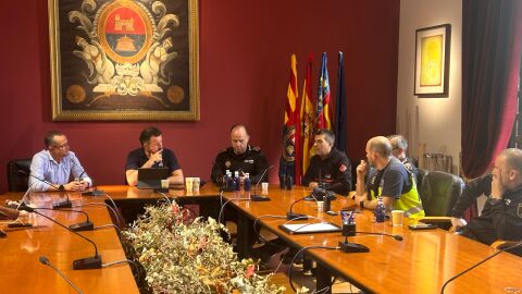 Reuni&oacute;n del Centro Operativo de Emergencias de Elche en el Ayuntamiento