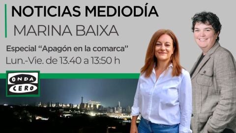 ESPECIAL Noticias Mediodía Marina Baixa "Apagón" ESPECIAL Noticias Mediodía Marina Baixa "Apagón"
