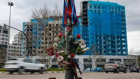 El edificio incendiado el 22 de febrero de 2024 en el barrio de Campanar de València, que causó diez muertos y dejó a un centenar de familias sin hogar El edificio incendiado el 22 de febrero de 2024 en el barrio de Campanar de València, que causó diez muertos y dejó a un centenar de familias sin hogar