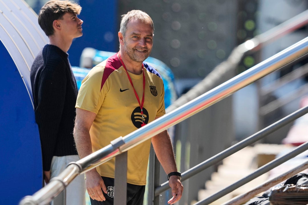 Flick: "El Inter es uno de los mejores defensores de Europa" Flick: "El Inter es uno de los mejores defensores de Europa"