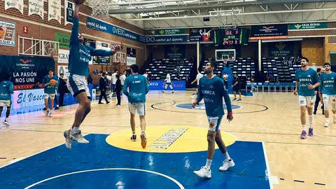 Calentamiento antes del partido Calentamiento antes del partido