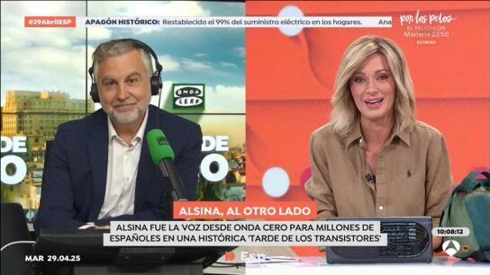 Alsina, en 'Espejo p&uacute;blico': "La radio fue el soporte informativo de ayer"