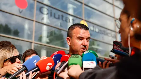 El presidente de la Diputación de Valencia, Vicent Mompó a su llegada declarar como testigo en la causa judicial sobre la gestión de la dana. El presidente de la Diputación de Valencia, Vicent Mompó a su llegada declarar como testigo en la causa judicial sobre la gestión de la dana.