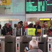 El servei de Rodalies funciona parcialment a Catalunya