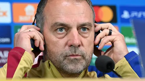 Flick: "Estamos en semifinales y tenemos que disfrutar" Flick: "Estamos en semifinales y tenemos que disfrutar"