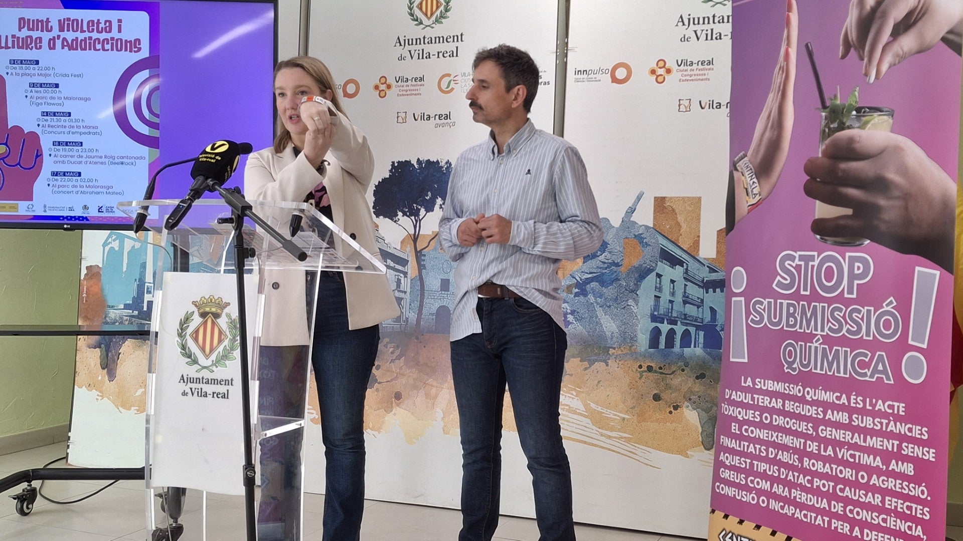 Vila-real repartirá 5.000 pulseras Centinela para prevenir sumisión química Vila-real repartirá 5.000 pulseras Centinela para prevenir sumisión química