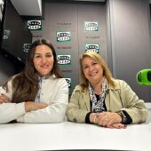 Sandra con Indhira Pimentel