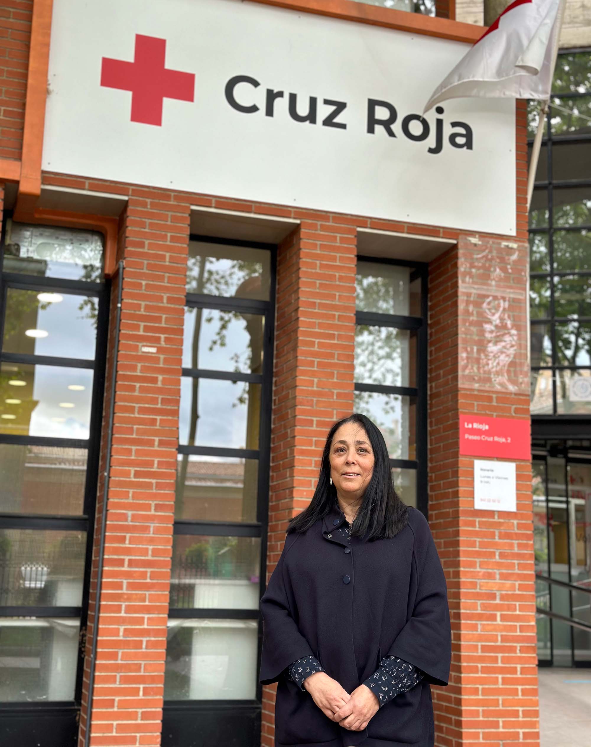 Eugenia Gómez, presidenta autonómica de Cruz Roja La Rioja Eugenia Gómez, presidenta autonómica de Cruz Roja La Rioja
