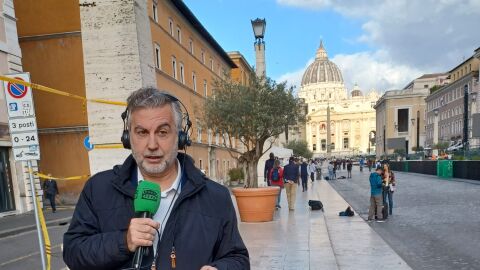 Carlos Alsina, desde El Vaticano