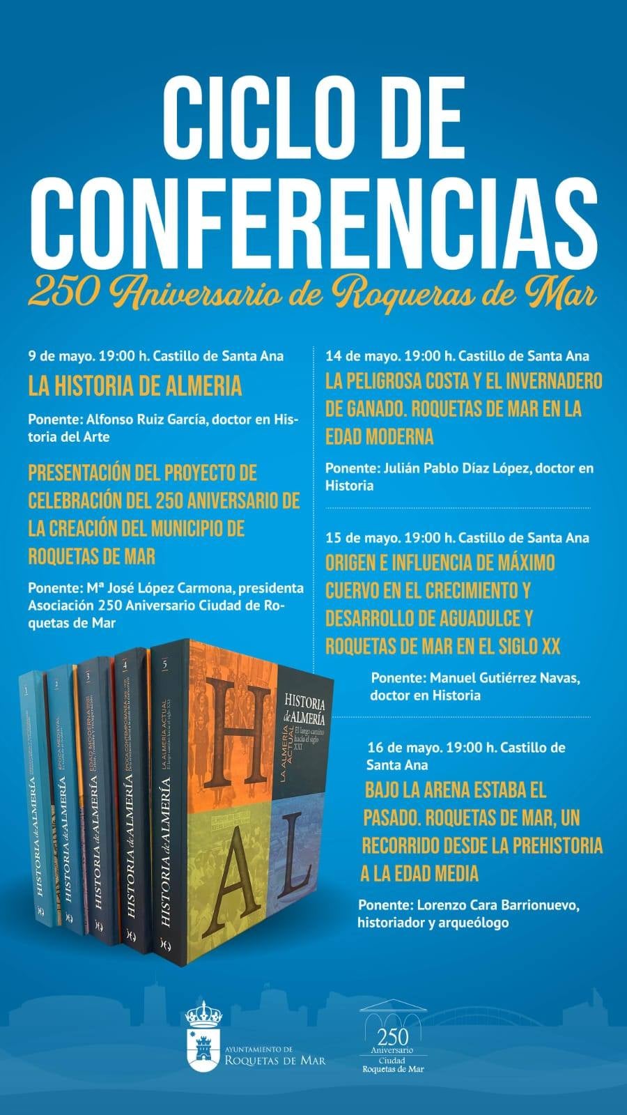 Se recuperarán dos libros descatalogados sobre la historia de Roquetas de mar Se recuperarán dos libros descatalogados sobre la historia de Roquetas de mar