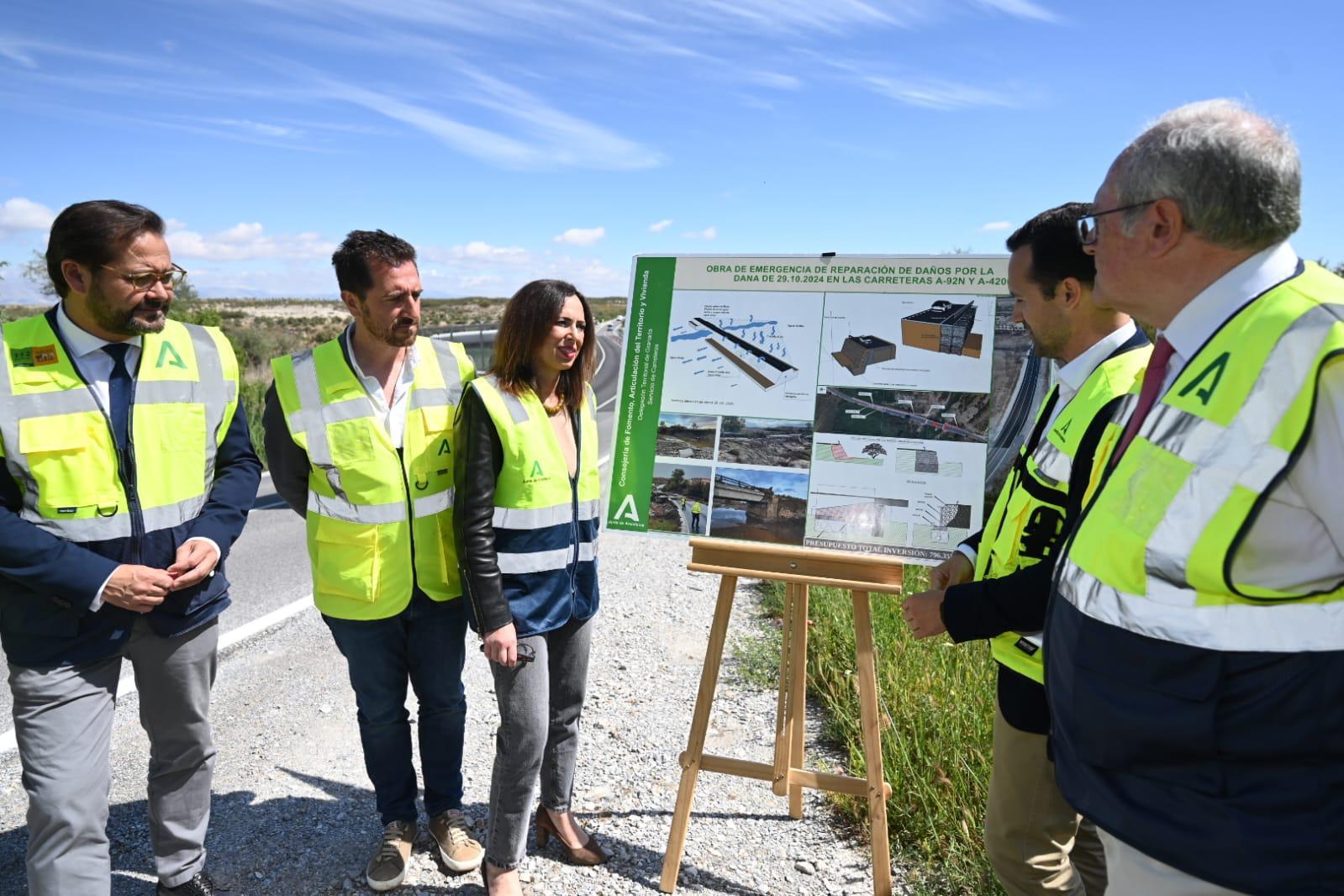 La Junta finaliza las obras de emergencia en dos carreteras granadinas La Junta finaliza las obras de emergencia en dos carreteras granadinas