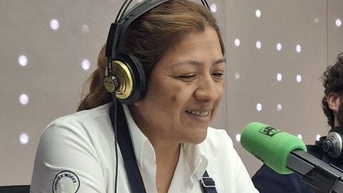 Esmeralda, trabajadora de Grupo Atresmedia de Chiclayo. Esmeralda, trabajadora de Grupo Atresmedia de Chiclayo.