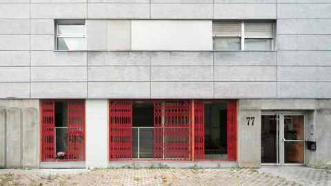 Ejemplo de lonja reconvertida en vivienda