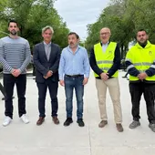Visita a las obras de la Vía Verde de Ciudad Real Visita a las obras de la Vía Verde de Ciudad Real