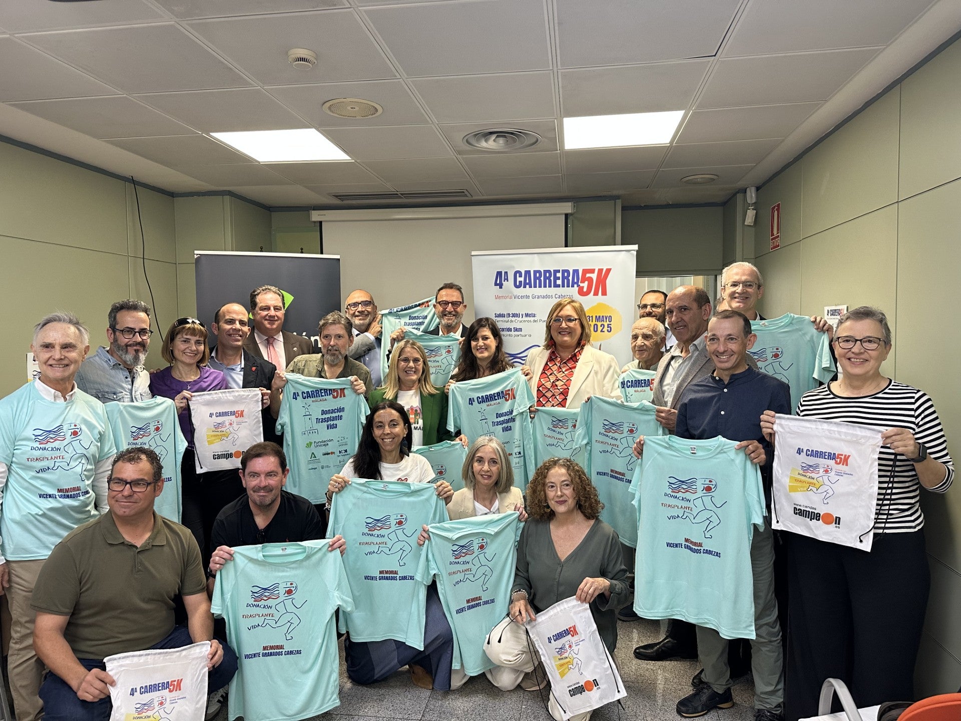 Presentada la 4ª Carrera “Donación, Trasplante y Vida”, en memoria de Vicente Granados Presentada la 4ª Carrera “Donación, Trasplante y Vida”, en memoria de Vicente Granados