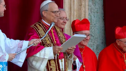 León XIV tras ser nombrado Papa León XIV tras ser nombrado Papa