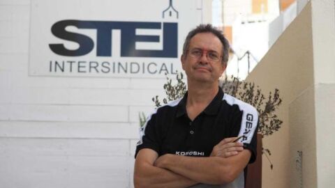 Pere Lomas, delegado del sindicato STEI en Ibiza