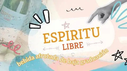 Espíritu libre bebida afrutada de baja graduación