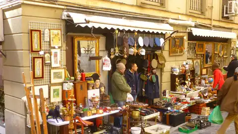 Imagen del Rastro de Madrid Imagen del Rastro de Madrid