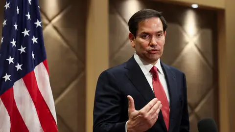 El secretario del Departamento de Estado estadounidense, Marco Rubio. El secretario del Departamento de Estado estadounidense, Marco Rubio.