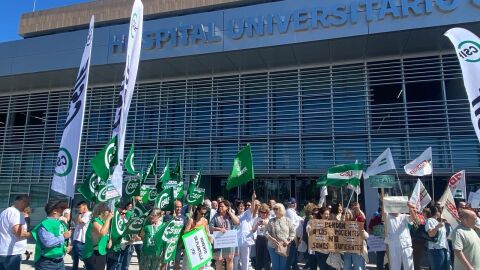 Concentraci&oacute;n sanitarios HUCS 