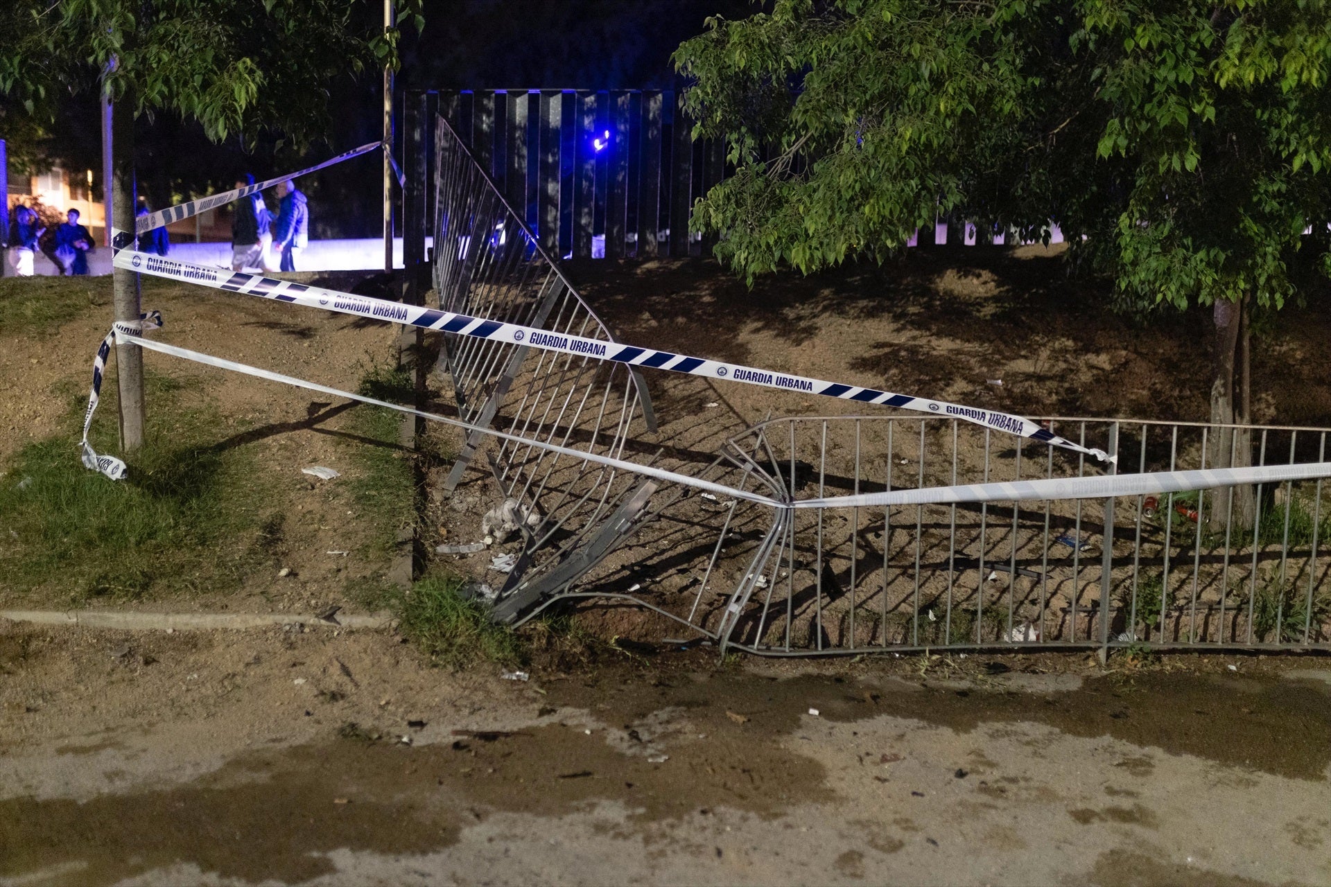 Diecisiete heridos por el atropello múltiple en la previa del Espanyol - Barça Diecisiete heridos por el atropello múltiple en la previa del Espanyol - Barça