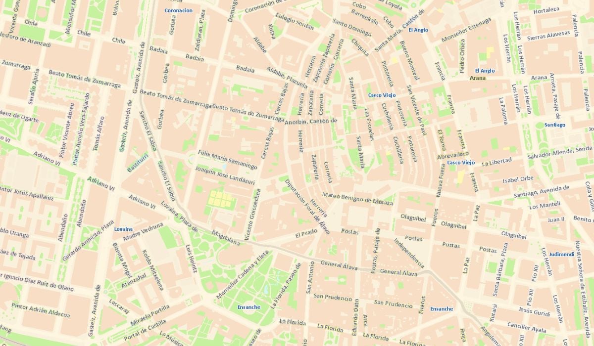 Vitoria-Gasteiz aprueba retirar del callejero cinco nombres Vitoria-Gasteiz aprueba retirar del callejero cinco nombres