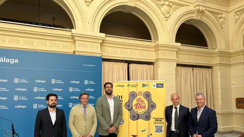 El Ayuntamiento de Málaga presenta la XVIII edición del ‘Día de la Bici 2025’ que se celebrará el domingo 1 de junio El Ayuntamiento de Málaga presenta la XVIII edición del ‘Día de la Bici 2025’ que se celebrará el domingo 1 de junio