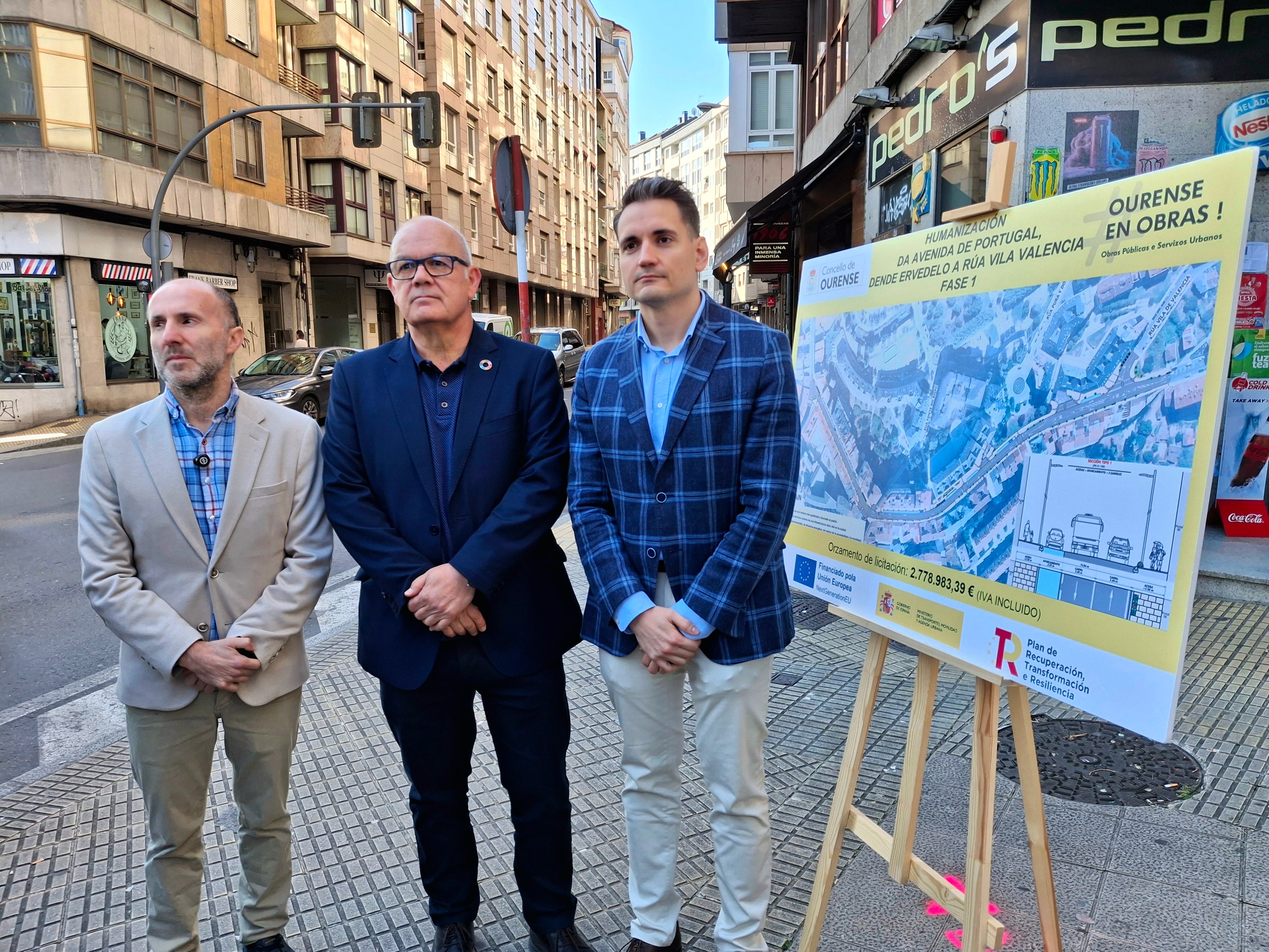 Eladio Santos destaca “o esforzo inversor” do Goberno para facer de Ourense “unha cidade máis amable" Eladio Santos destaca “o esforzo inversor” do Goberno para facer de Ourense “unha cidade máis amable"