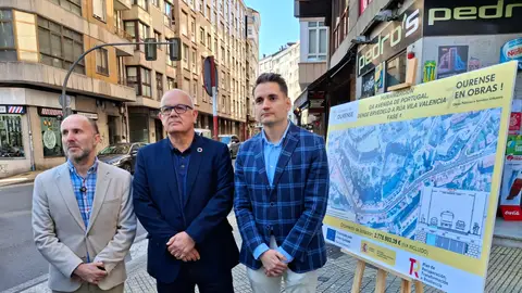 Eladio Santos destaca “o esforzo inversor” do Goberno para facer de Ourense “unha cidade máis amable" Eladio Santos destaca “o esforzo inversor” do Goberno para facer de Ourense “unha cidade máis amable"