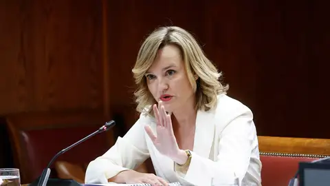La ministra de Educación y portavoz del Gobierno, Pilar Alegría, durante su comparecencia en la comisión Koldo del Senado La ministra de Educación y portavoz del Gobierno, Pilar Alegría, durante su comparecencia en la comisión Koldo del Senado/ EFE/ Rodrigo Jiménez