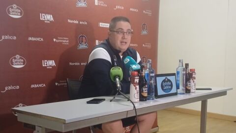 Diego Epifanio, entrenador del Leyma Basquet Coruña Diego Epifanio, entrenador del Leyma Basquet Coruña