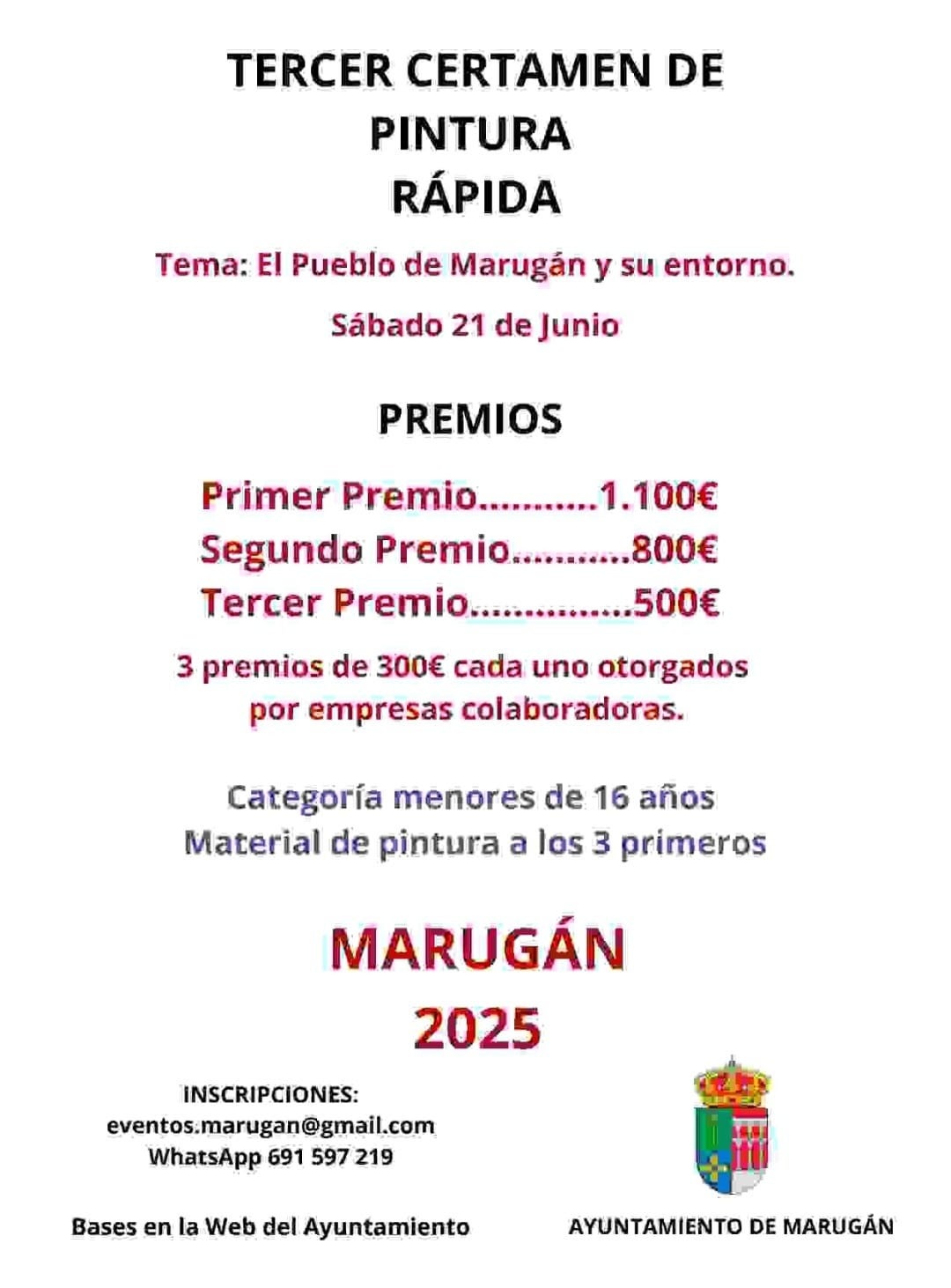 Marugán da forma a un presupuesto de 1.200.000 euros con el 8% destinado a inversiones para 2025 Marugán da forma a un presupuesto de 1.200.000 euros con el 8% destinado a inversiones para 2025