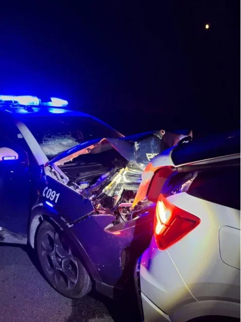 Dos agentes heridos y un detenido tras una persecución policial en Ibiza Dos agentes heridos y un detenido tras una persecución policial en Ibiza