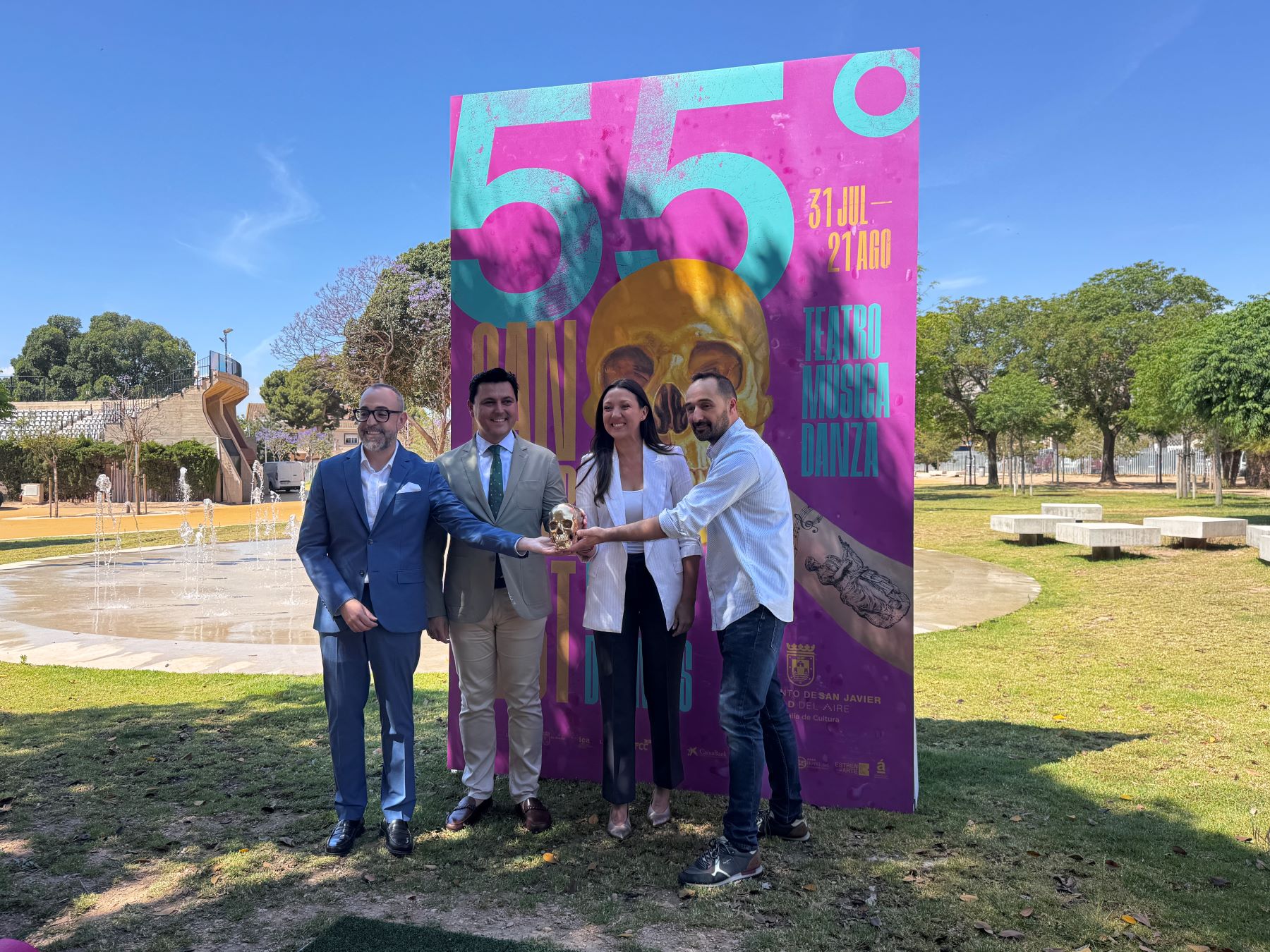 El Festival de Teatro, Música y Danza de San Javier, celebra su 55º edición El Festival de Teatro, Música y Danza de San Javier, celebra su 55º edición