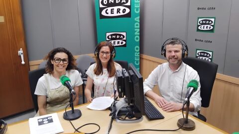 Amparo Ródenas, Meritxell Esteve y Rafa Formentín