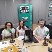 Amparo Ródenas, Meritxell Esteve y Rafa Formentín Amparo Ródenas, Meritxell Esteve y Rafa Formentín