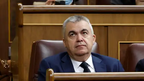 El diputado socialista Santos Cerdán en el Congreso de los Diputados. El diputado socialista Santos Cerdán en el Congreso de los Diputados.