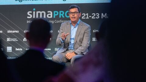 Pablo Rodr&iacute;guez, consejero de Vivienda del Gobierno de Canarias, en el foro SIMAPRO en Madrid