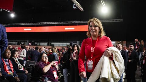 Susana Díaz, sobre Santos Cerdán: "No pongo la mano en el fuego, pero sí creo..."