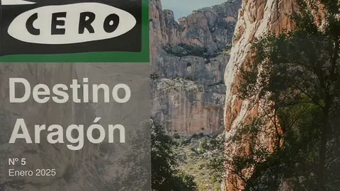 Portada del número 5 de la revista Destino Aragón Portada del número 5 de la revista Destino Aragón