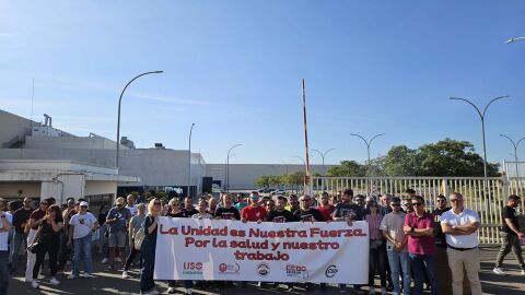 Concentraci&oacute;n en la planta de Vestas de Daimiel