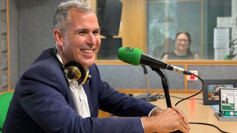 El portavoz del PP de Pontevedra con Susana Pedreira