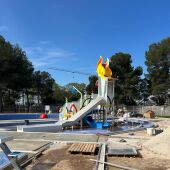 Obras piscina municipal de Algemesí